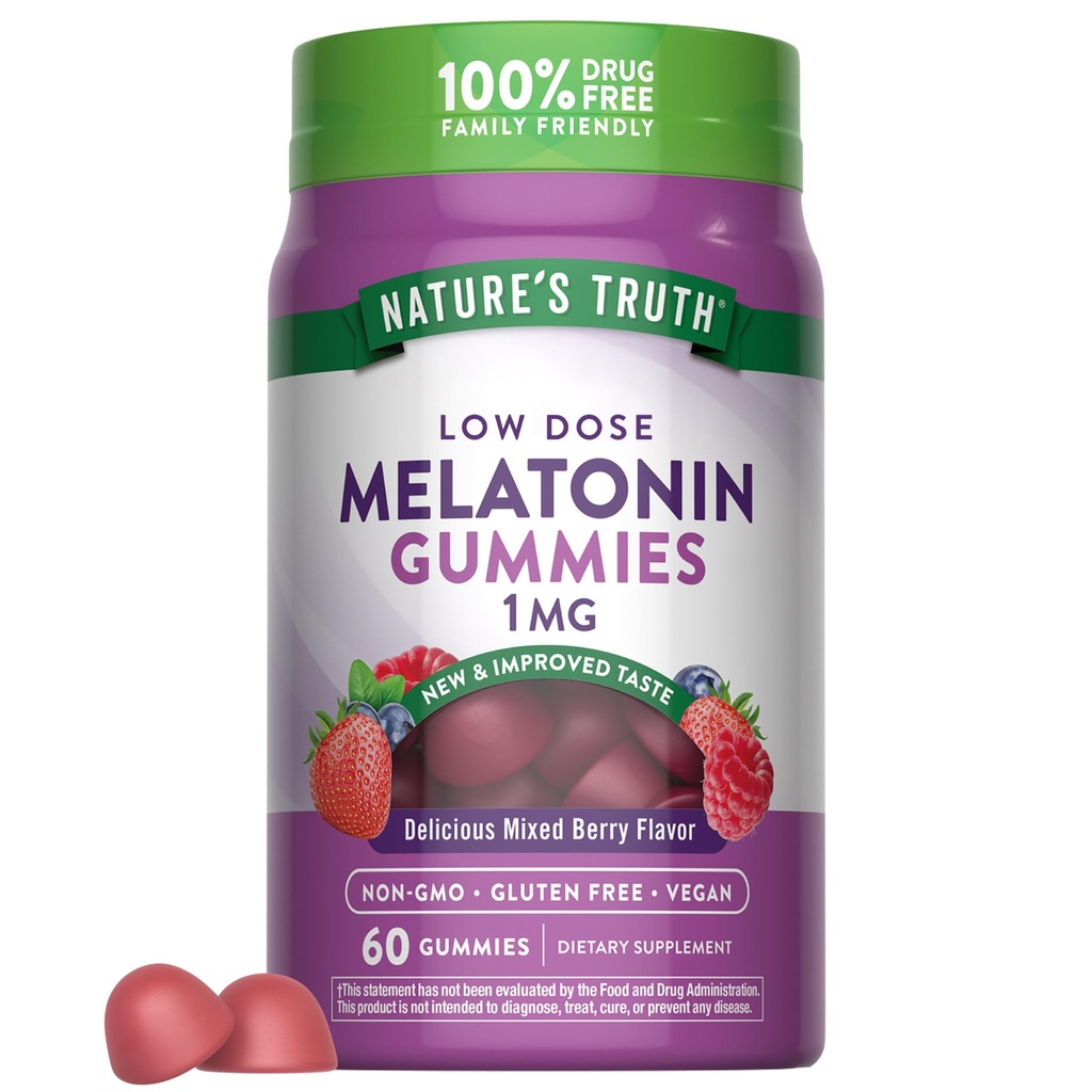 Αλήθεια της φύσης Μελατονίνη Gummies 