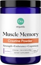 Ora Organic Creatine Monohydrate Powder - German-Sourced Creavitalis for Strength, elevATP for Energy, D-Ribose & Taurine for Recovery - Creatine for Women & Men - Acai Berry Flavor, 30 Υπηρεσίες
