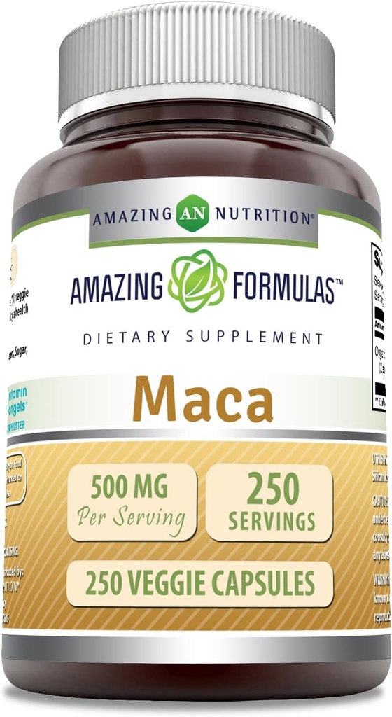 Amazing Formulas Maca 500 Mg 
