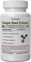 Superior Labs Grape Seed Extract, 400mg, 120 Vegetable Capsules, 95% Polyphenols, High Antioxidant Content, Healthy Blood Flow, Supports Immune System and Brain Health