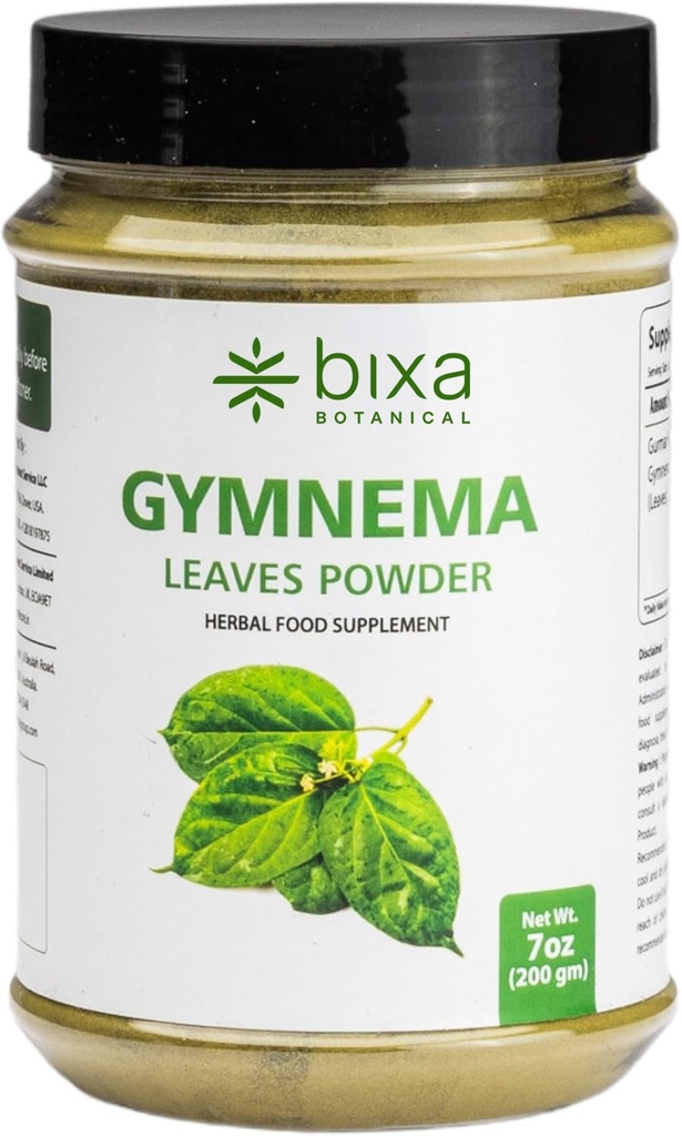 Bixa BOTANICAL Gymnema Leaf Powder (Gudmar, Sardunika) 7 Oz/ 200 GRM 
