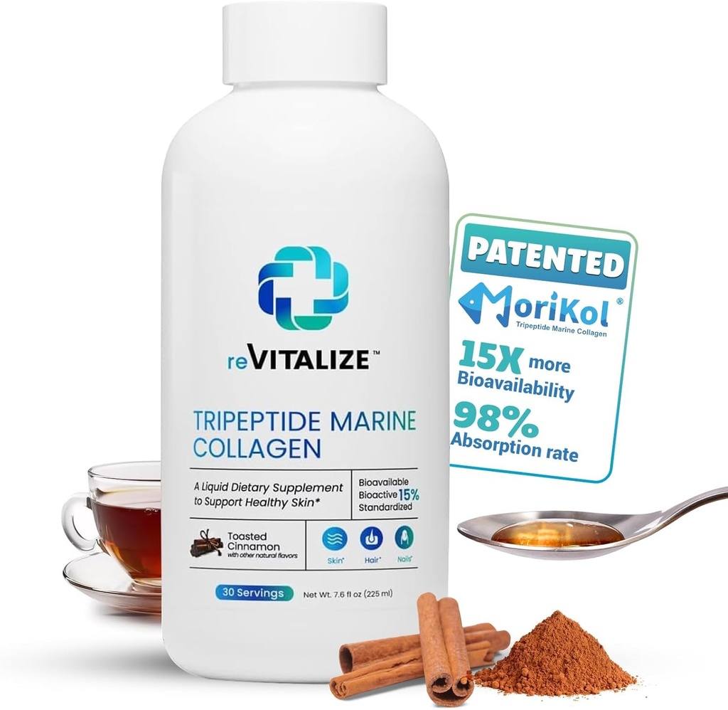 Υγρό κολλαγόνο για γυναίκες και άνδρες - 1000mg υδρολυμένα πεπτίδια με 15% Tripepties 