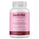 Benfotiamine 150mg / Alpha Lipoic Acid 300mg (120 κάψουλες χορτοφάγων) - Χωρίς Stearates - Vegan - Χωρίς γλουτένη - Μη ΓΤΟ