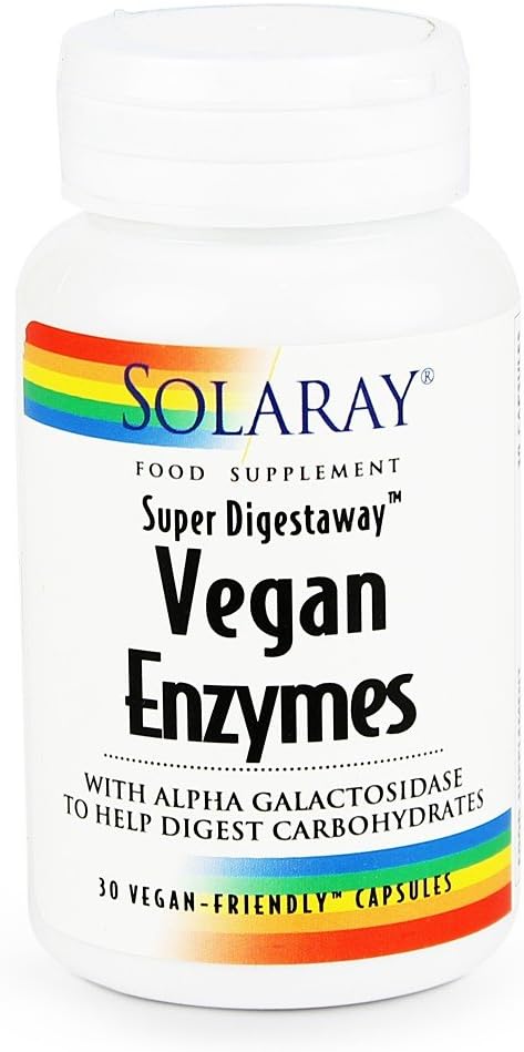Solaray Vegan Enzymes 30 κάψουλα