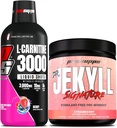 PROSUPPS L-Καρνιτίνη 3000 Διεγερτικές Ελεύθερες Υγρές Σφηνές (Berry) Dr. Jekyll Υπογραφή Έντονη Εστίαση, Ενέργεια & Αντλίες Προ-Εργασία σκόνη (Strawberry) Bundle