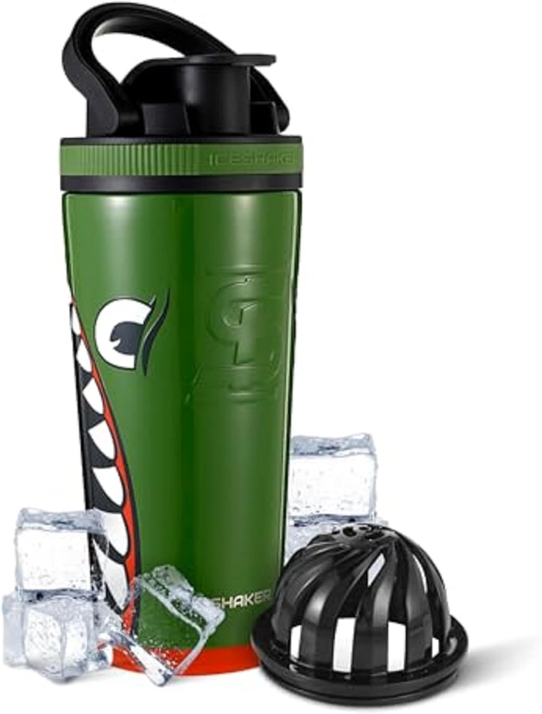 Shaker πάγο μονωμένο ανοξείδωτο χάλυβα Shaker μπουκάλι 