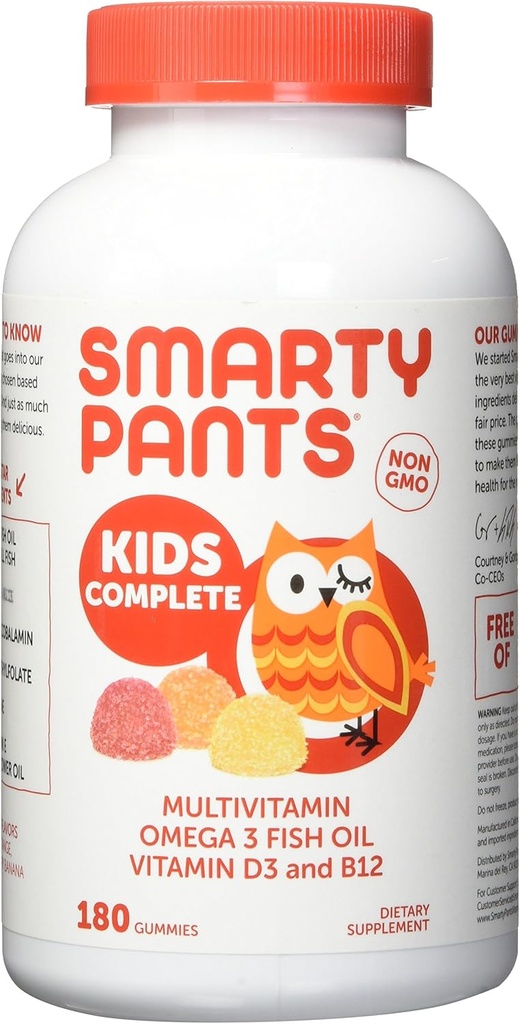 SmartyPants παιδιά πλήρη Multi-Vitamin, 180 Gummies (1)