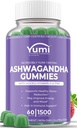Ashwagandha Gummies Συμπληρώματα Vegan Friendly - Gummy Βιταμίνες Σύνθετη Σύγκριση με Κάψουλες Δισκία Χάπια Υγρά - 60 Φυτικά Με βάση Gummies