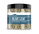 Earthborn Elements Olive Leaf Extract 200 Capsules, Pure & Undiluted, No Additives