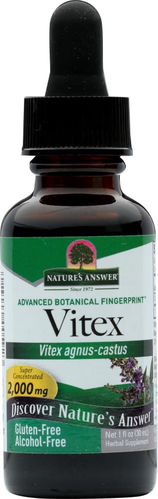 Απάντηση της φύσης Vitex Berry Αλκοόλ δωρεάν 1 ουγγιά ( 2 πακέτο) 