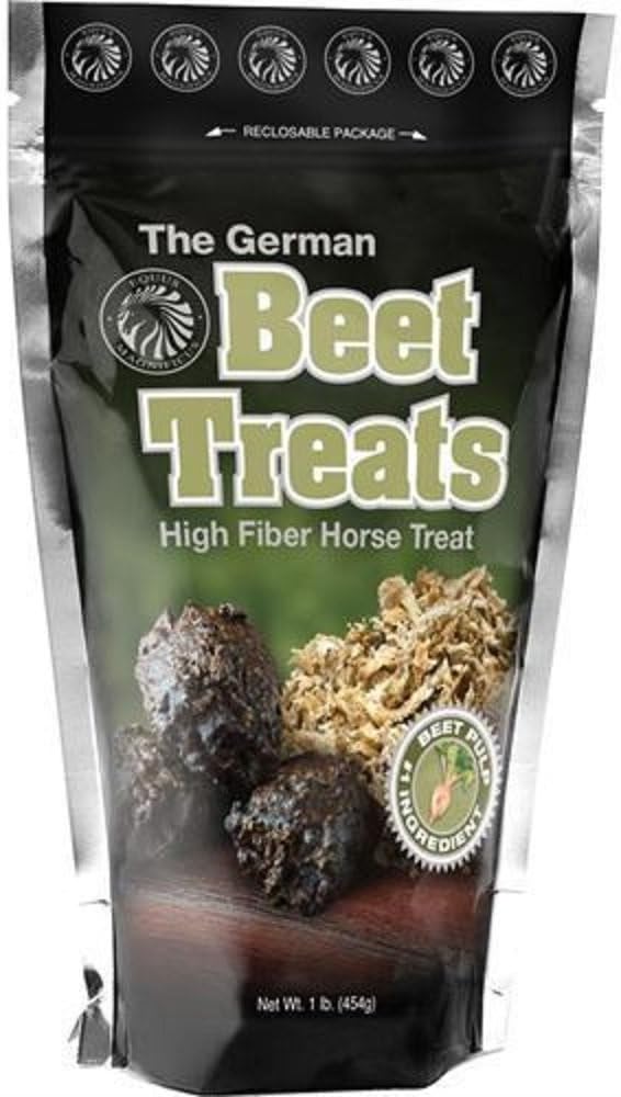 1# German Horse Pony Training Bite Size Beet Pulp High Fiber Content Treats Ψήγματα Muffin Snacks