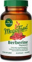 MegaFood Berberine Phytosome - Berberine Supplement 550 mg Per Serving, 1100 mg Καθημερινά - 9X Απορρόφηση - Υποστηρίζει ένα υγιές μεταβολισμό & χοληστερόλη επίπεδα - Vegan - 60 κάψουλες, 30 ημέρες προσφοράς