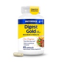 Enzymedica Digest Gold + ATPro, Μέγιστη δύναμη Digestive Ένζυμα, Βοηθά Digest Μεγάλα Γεύματα για άμεση Bloating Relief, 45 Count