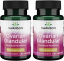 Swanson Ovarian Glandular - Φυσικό συμπλήρωμα για την προώθηση της γυναικείας Glandular Health & Balance Support - πηγάζει από Premium Βοοειδή Ιστός για την υποστήριξη της ευεξίας - (60 κάψουλες, 250mg έκαστο) (2 Pack)