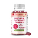Vitamatic Chromium Picolinate 1000 mcg - 90 Gummies - Υψηλή ισχύς Chromium - Βατόμουρο Γεύση