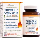 A1Vitality NovaSOL Turmeric Curcumin 1000mg – Clinically Proven 185x Υψηλότερη απορρόφηση – Προωθεί την κοινή άνεση, κινητικότητα & συνολική ευεξία – Μη-GMO, γιατρός Formulated, 60 Softgels.