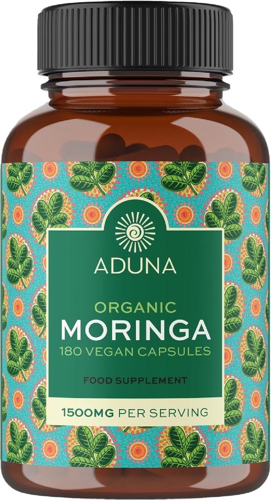 Aduna Organic Moringa Κάψουλες 1500mg 