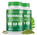 Moringa Κάψουλες 2 Φιάλες 
