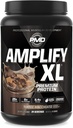 PMD Sports Ενισχύστε XL Premium συμπλήρωμα πρωτεΐνης Whey Hydro Greens Blend - Γλουταμίνη και πρωτεΐνη Whey Matrix με Superfood για τους μυς, τη δύναμη και την ανάκτηση - Toffee Macchiato (24 σερβιρίσματος)
