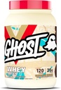 GHOST Whey Protein Powder, Coffee Ice Cream - 2LB, 25G of Protein - Whey Protein Blend - ­Post Workout Fitness & Nutrition Shakes, Smoothies, Baking & Cooking - Soy & Gluten-Free