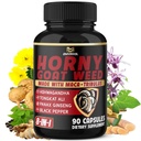 BMVINVOL κάψουλες αγριόχορτων με Maca, Ginseng, Tribulus Terrestris, Ashwagandha, Black Pepper - 90 Count for 3 Month Supply