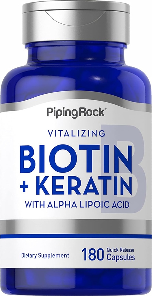 Piping Rock Biotin 5000mcg 