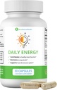 Ben's Natural Health Daily Energy B-Vitamin Complex με TMG και ψευδάργυρο για τη φυσική ενέργεια, το στρες, την εστίαση & ανοσοποιητική υποστήριξη, 30 κάψουλες