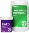 Κατοικίδια ζώα MD Canine Tabs Advanced Multivitamin & Stool Fix