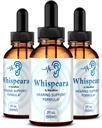 (3 Pack) Whispeara Drops - Επίσημη Whispeara για την υποστήριξη της υγιούς ακοής, εστίασης και απόδοσης, όλα τα φυσικά Whispeara υποστήριξη της Φόρμουλα, Premium Whispeara Gotas κριτική (90 εξυπηρετούν)