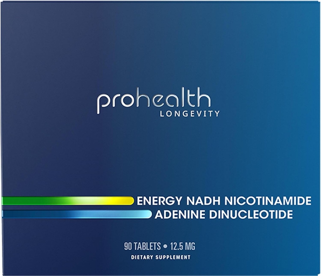 Ενέργεια NADH - Boost NAD (12,5 mg, 90 δισκία) Ενισχύστε την ενέργεια, τη διανοητική σαφήνεια, την εγρήγορση και τη συγκέντρωση 