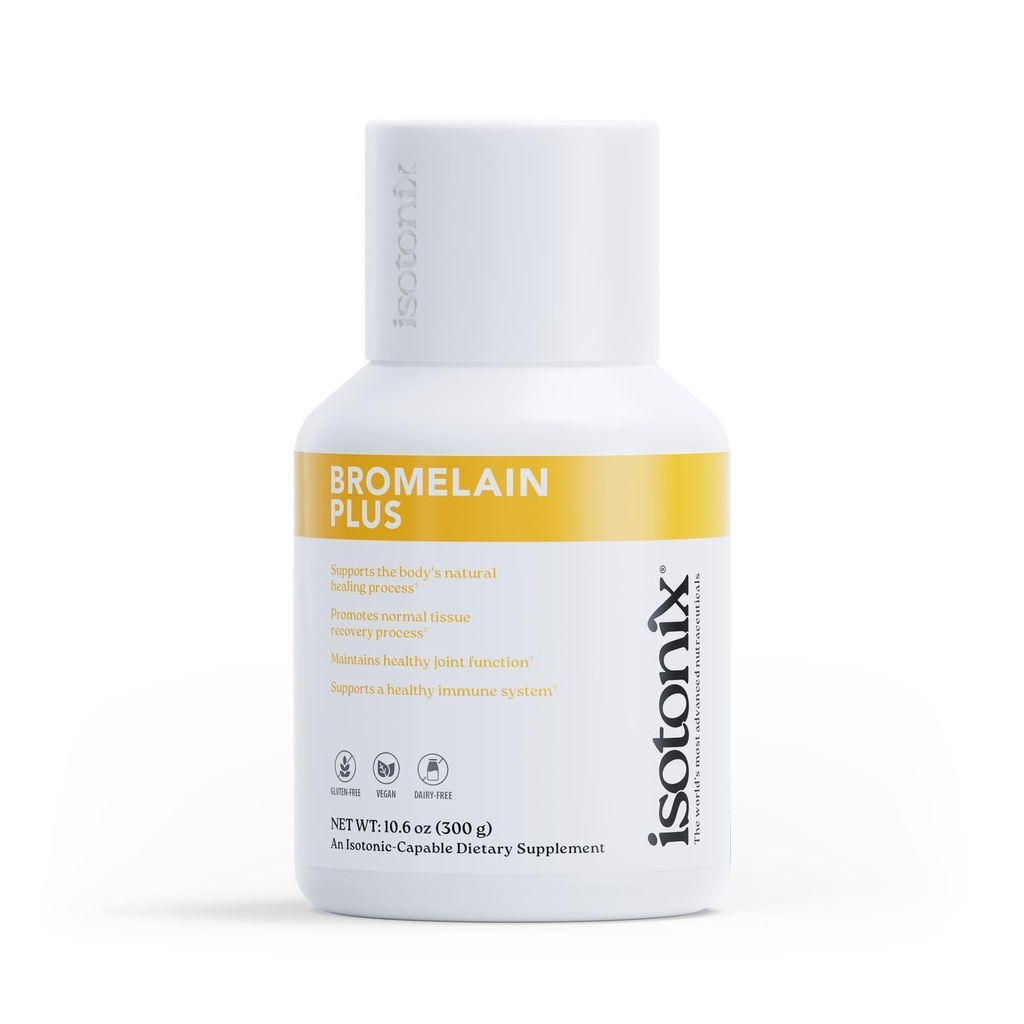 Isotonix Bromelain Plus - ένζυμα πρωτεάσης, φλοιός White Willow & bromelain Προώθηση κοινής υγείας. Μη ΓΤΟ, Χωρίς Γλουτένη. από την αγορά της Αμερικής (30 εξυπηρετήσεις)