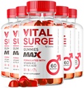 (5 Pack) Vital Surge MAX, VitalSurge Gummies MAX for Men Support, 1050 MG Advanced Max Strength Formula, VitalSurge MAX Ανδρική απόδοση, Vital SurgeMAX Ανδρικές Gummies