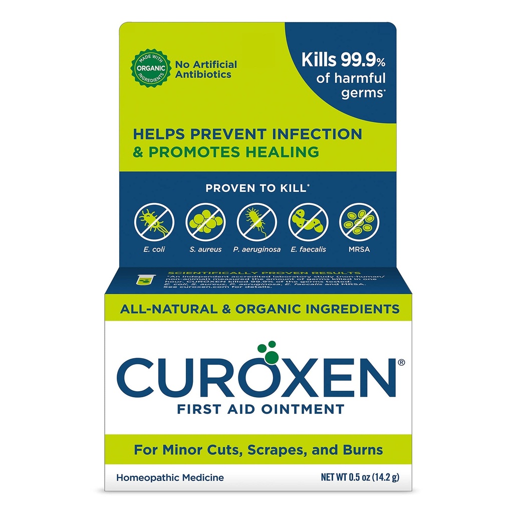 CUROXEN Αντιβιοτική αλοιφή πρώτων βοηθειών, 0.5oz 