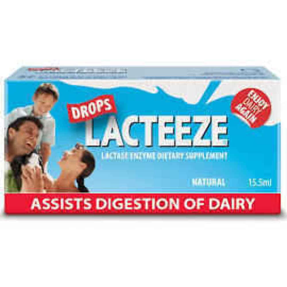 Lactase Enzyme Lacteeze Drops 15,5 ml Υγρό από την Gelda Sci (1)
