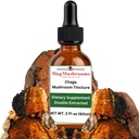 MagMushroom Chaga Mushroom Extract Υγρή Βάμμα, ημερήσιο συμπλήρωμα, Διπλό εκχύλισμα για μέγιστη ισχύ, 2 fl. oz., 60 ημερήσιες δόσεις