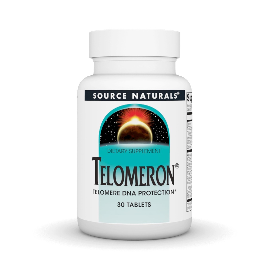 Source Naturals Τελομερόνη - Προστασία από το Τελομερές DNA* - 30 δισκία