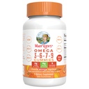 Mary Ruth's, Omega 3 6 7 9 Gummies Peach Mango Apricot, 120 Count
