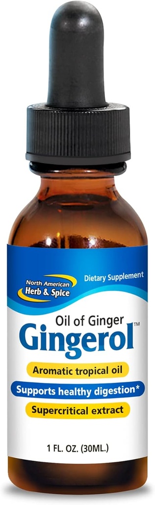 Βότανο και Μπαχαρικά της Βόρειας Αμερικής, Gingerol, Λάδι του Ginger, 1-Ounce