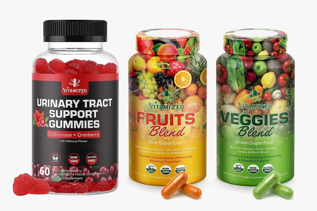 Complete Wellness Combo: Ουρολοίμωξη & Φρούτα / λαχανικά
