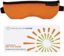 Revolutioneyes Heated Eye Compress - Υγρή θερμότητα για ξηροφθαλμία ανακούφιση, πλυντήριο, επαναχρησιμοποιήσιμα & μικροκύματα Hot Eye Mask για MGD, Blepharitis Dry Eye & Styes με προστασία Sterileyes