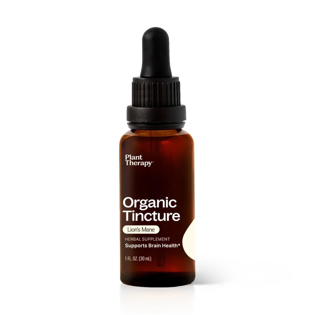 Φυτοθεραπεία Βιολογική Λάιονς Βάμμα 30 mL (1 oz) Υποστηρίζει την υγεία του εγκεφάλου, τη διανοητική σαφήνεια & τη μνήμη, δυναμική & φυσική διαδικασία εξαγωγής, Vegan, μη ΓΤΟ, χωρίς γλουτένη, υγρό, 1 φιάλη