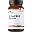 Designs for Health Q-Evail 200 Synergy – 200 mg CoQ10 Highly Bioavailable Ubiquinone + Exclusive Absorption Technology – Coenzyme Q10 Boost with GG – Heart, Healthy Aging + Cell Support (60 Softgels)