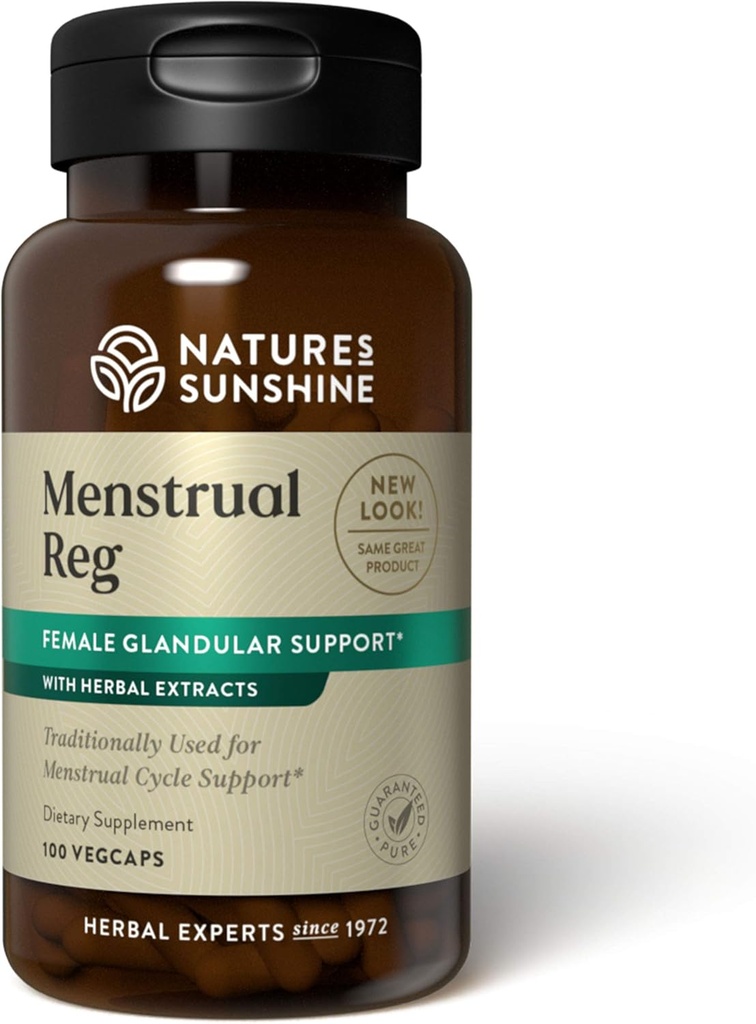 Nature's Sunshine Menstrual Reg, 100 κάψουλες, Kosher 