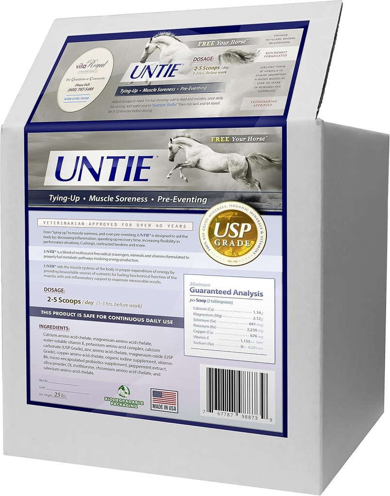 για άλογα - Φλεγμονώδης, μυών και κοινής υποστήριξης - 100% απορροφήσιμο (25 lbs.)