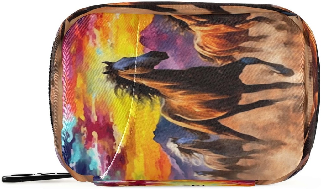 Horse Pill Organizer υπόθεση Portable Weekly Daily Pill τσάντα τσάντα με Zipper για συμπληρώματα Ιατρική Travel Family Business