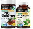Υποστήριξη 60 Gummies & Goldenseal 100 κάψουλες
