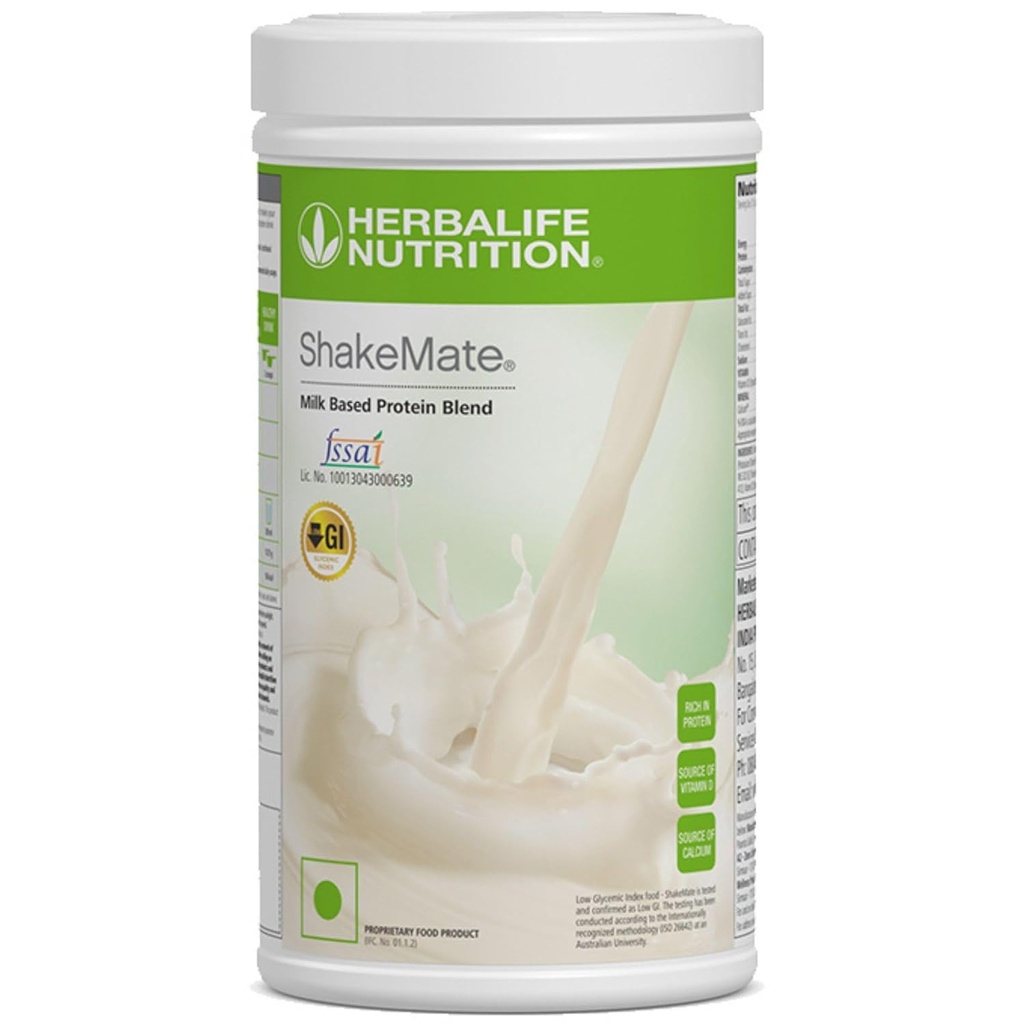 Herbalife Nutrition ShakeMate - Μείγμα πρωτεΐνης με βάση το γάλα - 500 γραμμάρια