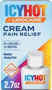 Icy Hot Max Strength Pain Relief Cream with Lidocaine Plus Menthol, 2.7 Ounces