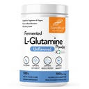Sandhu's L-Glutamine Powder 100 μερίδες, 500 γραμμάρια, 17,6 Oz., Μεγάλο μέγεθος, 3 Μήνες Προμήθειας Κατασκευάζεται στις ΗΠΑ 