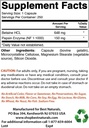 Best Naturals Betaine HCL 648 mg & εκχύλισμα Ashwagandha 500 Mg